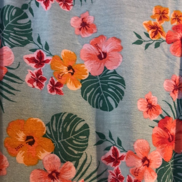 NWOT blue Hawaiian tank - Picture 2 of 4